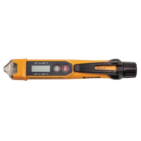 12-1000V AC Non-Contact Voltage Tester & Infrared Thermometer