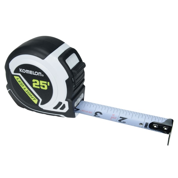 25' x 1" LED Lighted Tape Measure