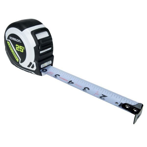 25' x 1" LED Lighted Tape Measure