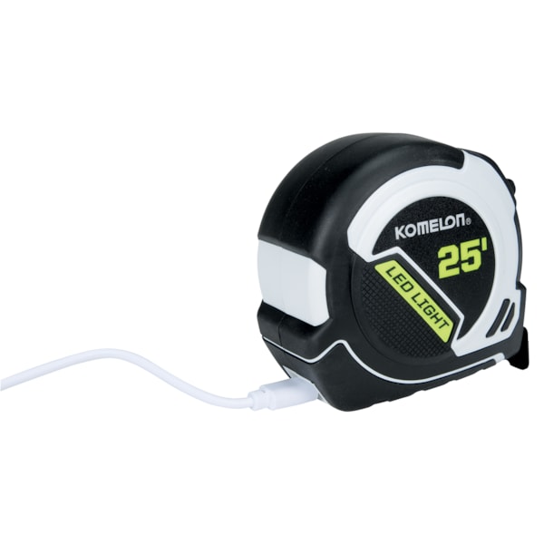25' x 1" LED Lighted Tape Measure