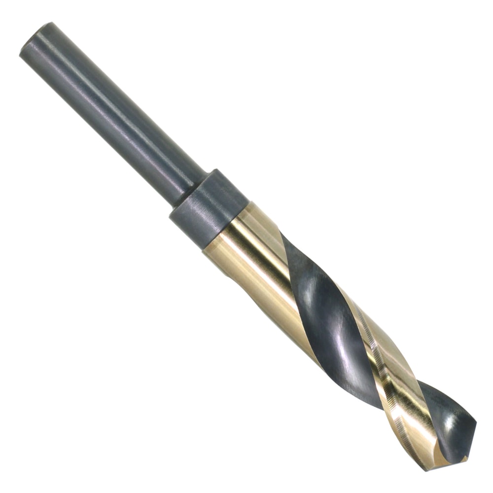 1/2" Shank Cobalt Silver & Deming Drill Bit, Cobalt, Bronze, 118° Point