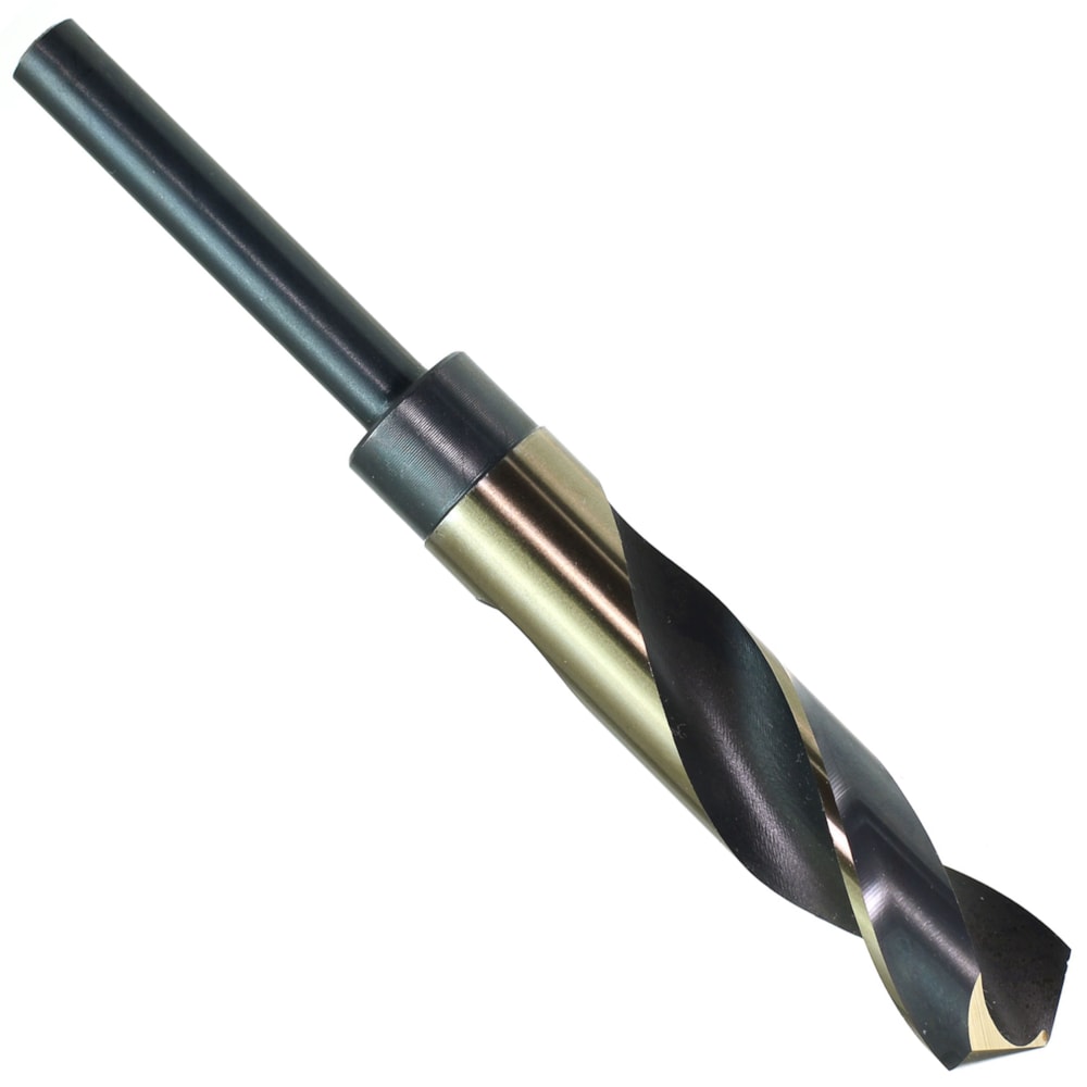 Nitro 3/8" Shank Silver & Deming Drill Bit, High Speed Steel, Black & Bronze, 135° Point