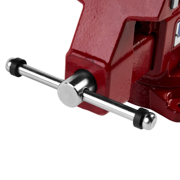 4-1/2" Jaw Width, 4" Jaw Opening Utility Bench Vise, 360° Swivel Base