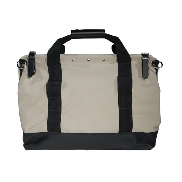 20" Canvas Tool Bag with Leather Bottom