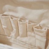 20" Canvas Tool Bag with Leather Bottom thumbnail 4