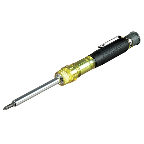 4-in-1 Multi-Bit Electronics Pocket Screwdriver, Ph, Sl Bits