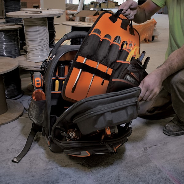 48-Pocket Tradesman Pro™ Tool Master Tool Bag Backpack