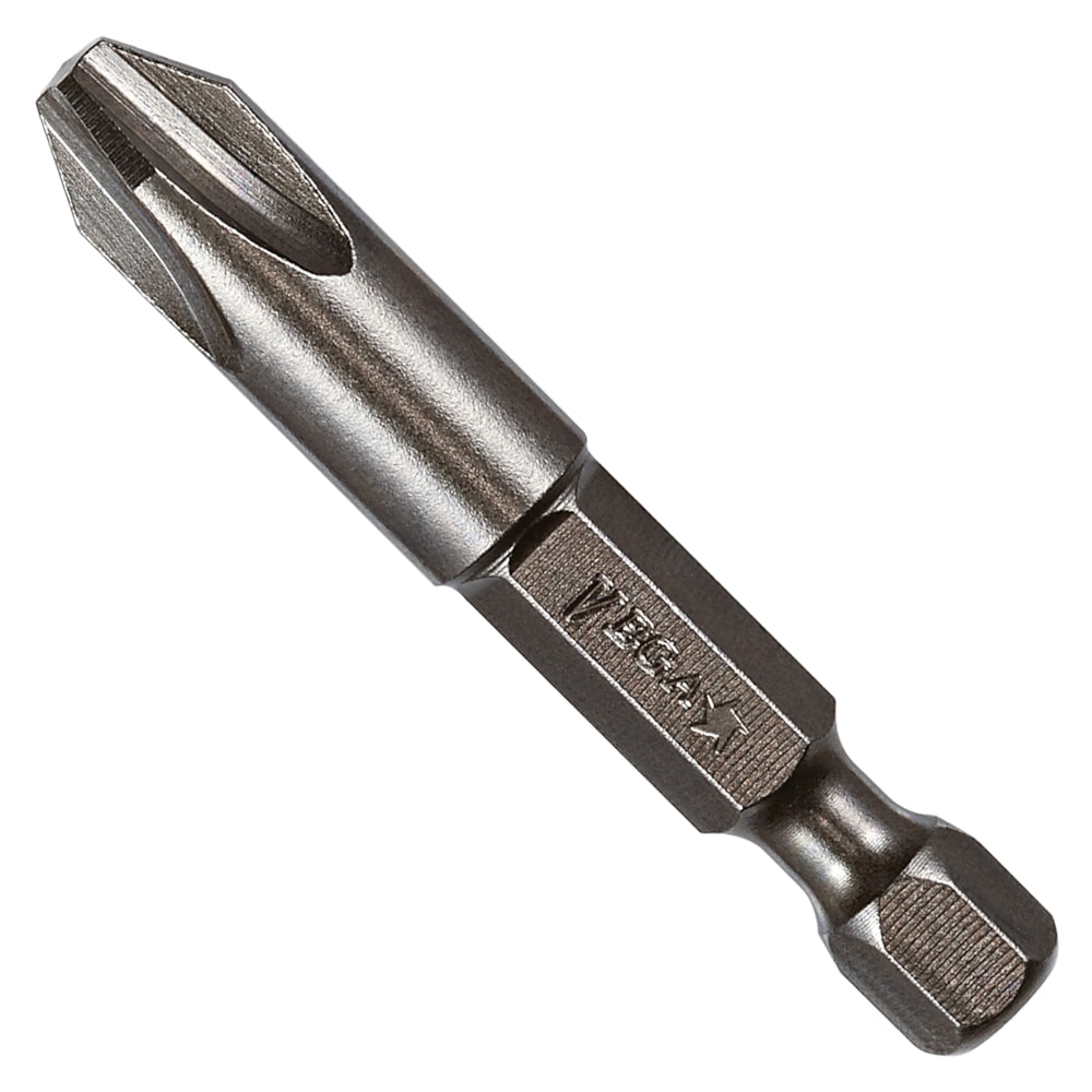 6" Bull Nose Phillips Power Bit, #3 Tip, Gunmetal Grey Finish