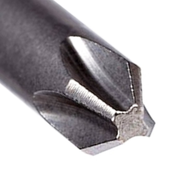 6" Bull Nose Phillips Power Bit, #3 Tip, Gunmetal Grey Finish