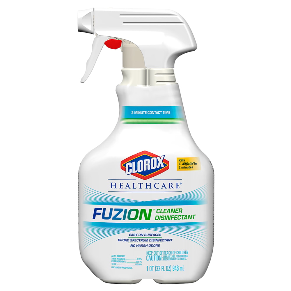 Healthcare Fuzion® Cleaner Disinfectant Spray, Liquid, 32 oz