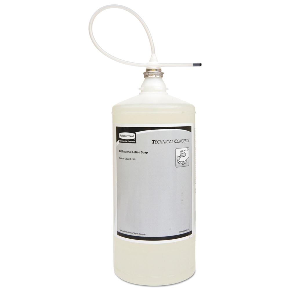 One Shot Antibacterial Enriched Lotion Soap Refill, Floral, 800 mL 