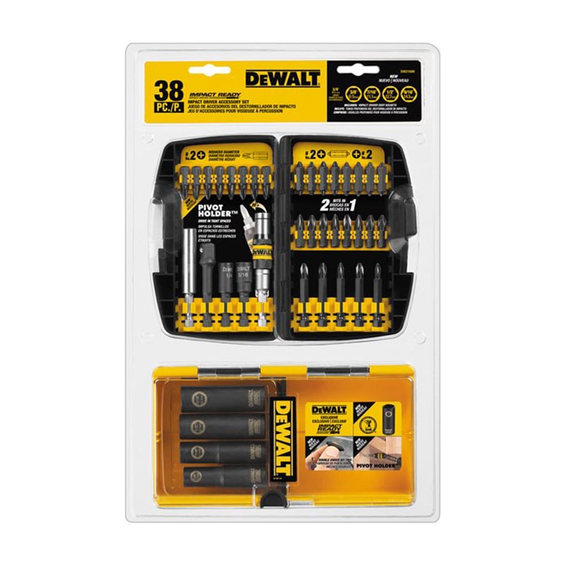 38-Piece Impact Ready® Screwdriving Bit & Impact Driver Accessory Set