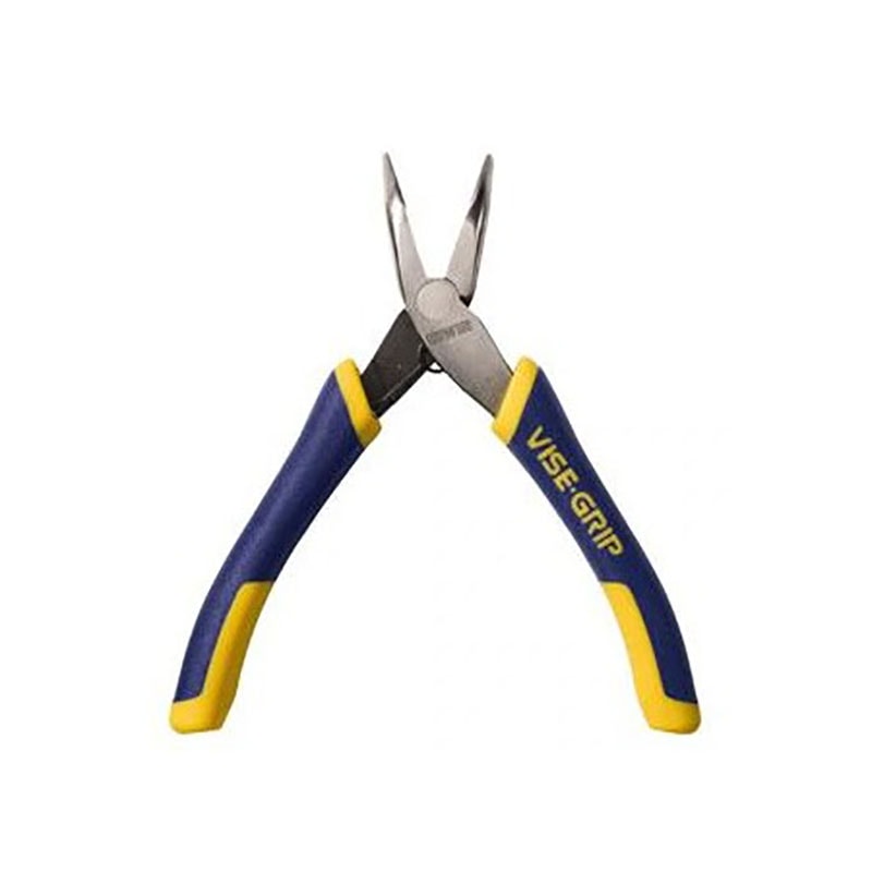 5'' Bent Nose Pliers with Spring