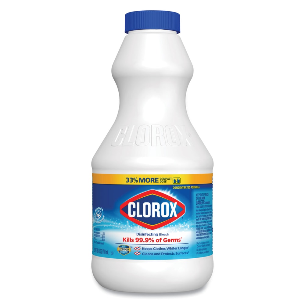 Disinfecting Bleach, 24 oz Bottle