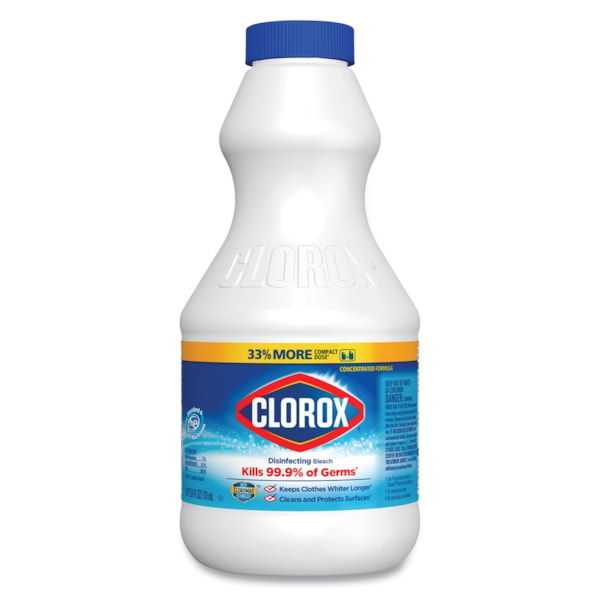 Disinfecting Bleach, 24 oz Bottle