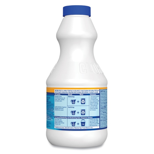 Disinfecting Bleach, 24 oz Bottle