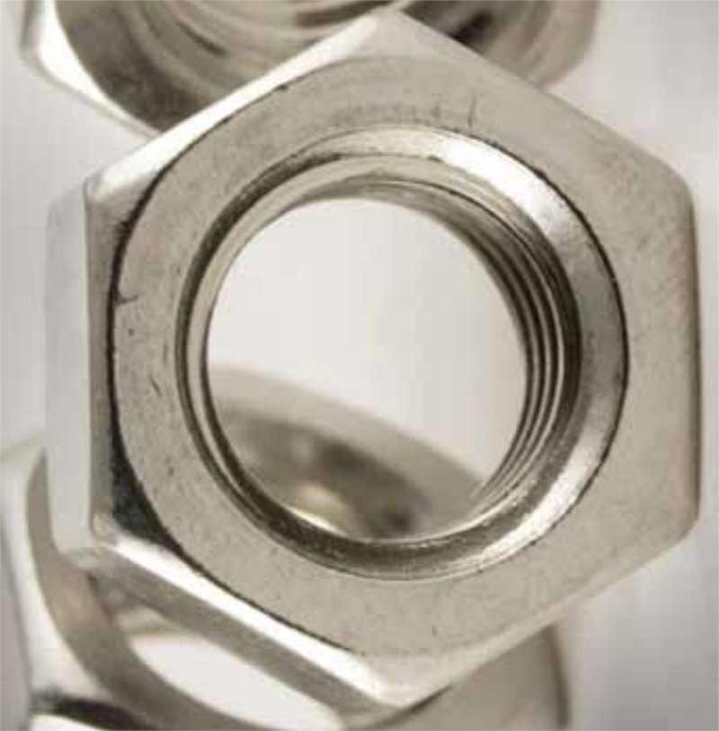 M8-1.25 Class 10 Hex Nuts 100/Box