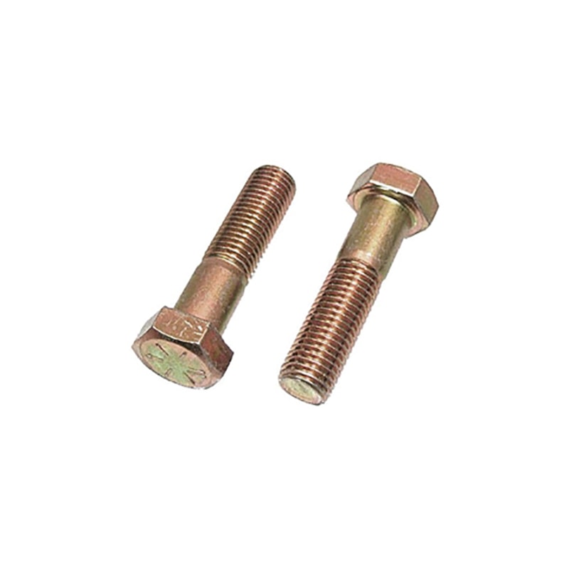 2" 1/4-20 UNC Zinc Hex Head Cap Screws 100/Box