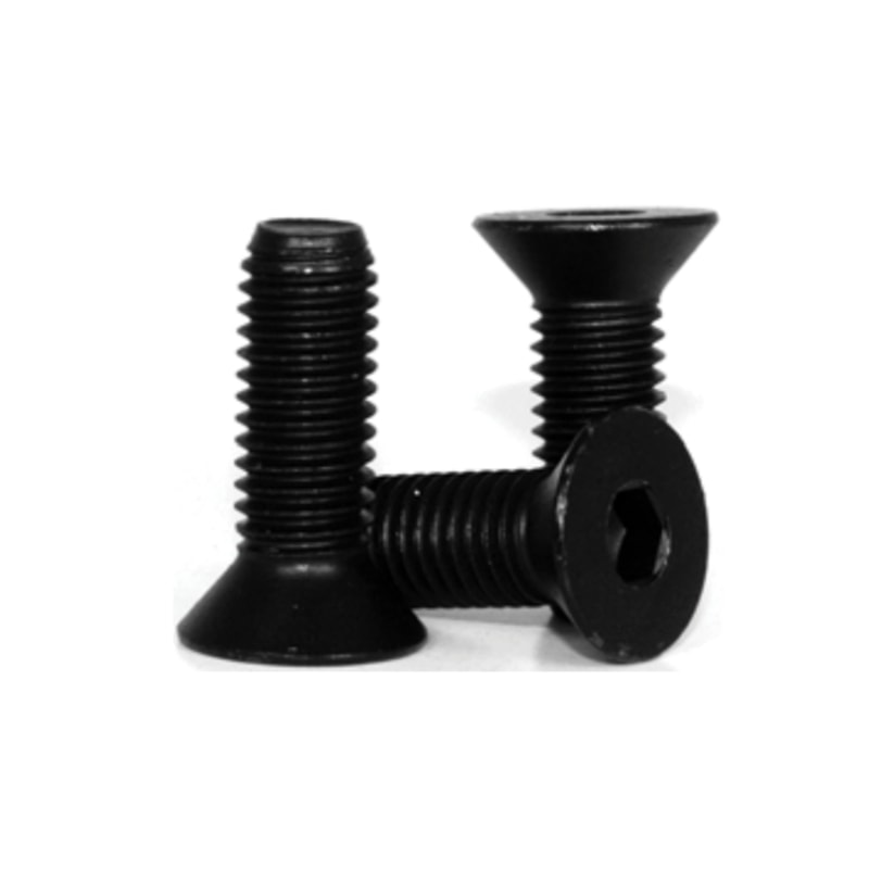 #10-32 x 1/4" Alloy Flat Socket Cap Screws 100/PK