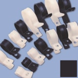 Light Duty Self-Aligning Cable Clamps, #6 Screw Size, 100/Pack thumbnail 2