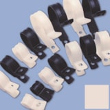 Light Duty Self-Aligning Cable Clamps, #6 Screw Size, 100/Pack thumbnail 3
