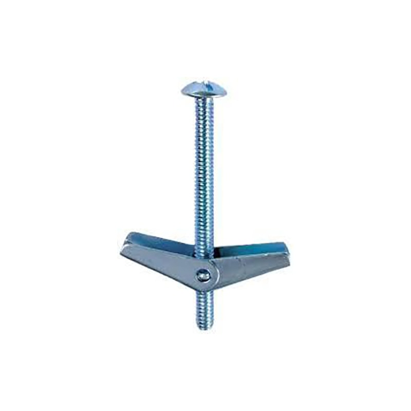 1/4"-20 x 4" Zinc Toggle Bolts 25/Pack