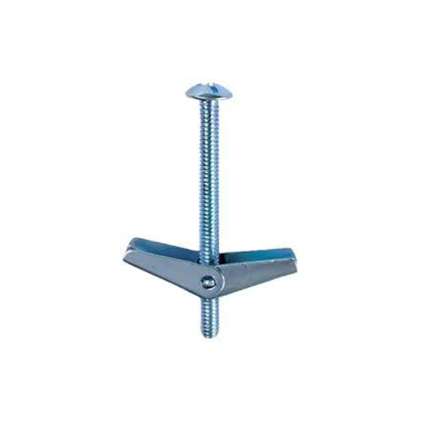 1/4"-20 x 4" Zinc Toggle Bolts 25/Pack