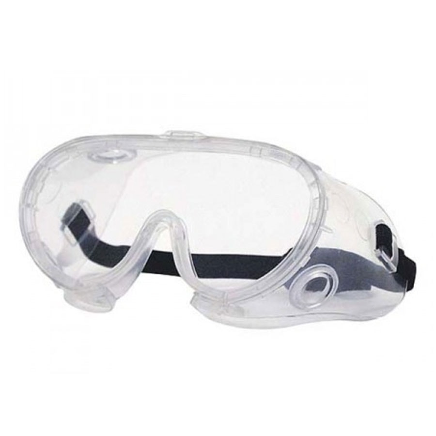 Un-vented, Clear Lens, Anti-Fog Safety Goggles