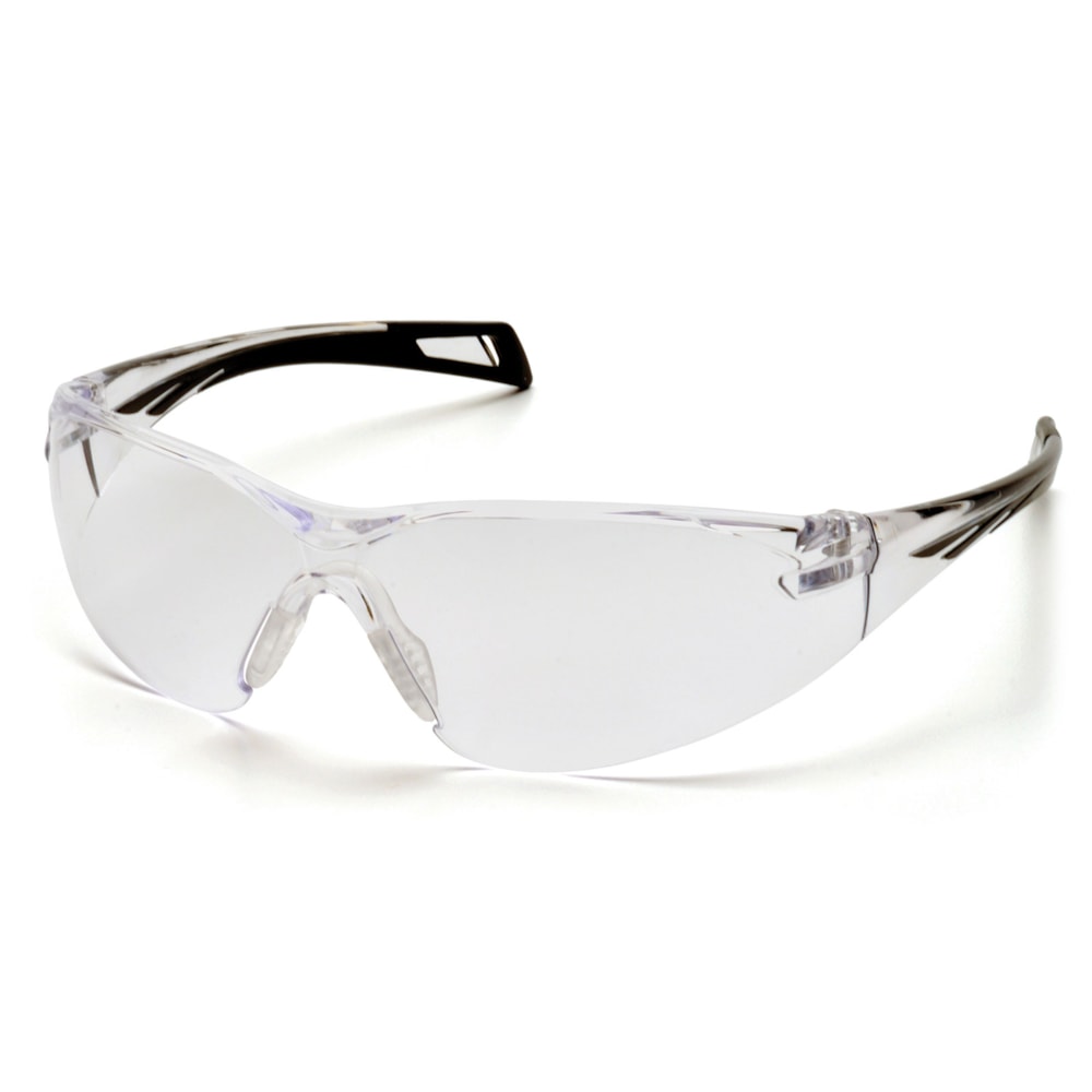 PMXSLIM Clear Lens Safety Glasses with Black Temple