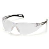 PMXSLIM Clear Lens Safety Glasses with Black Temple thumbnail 1