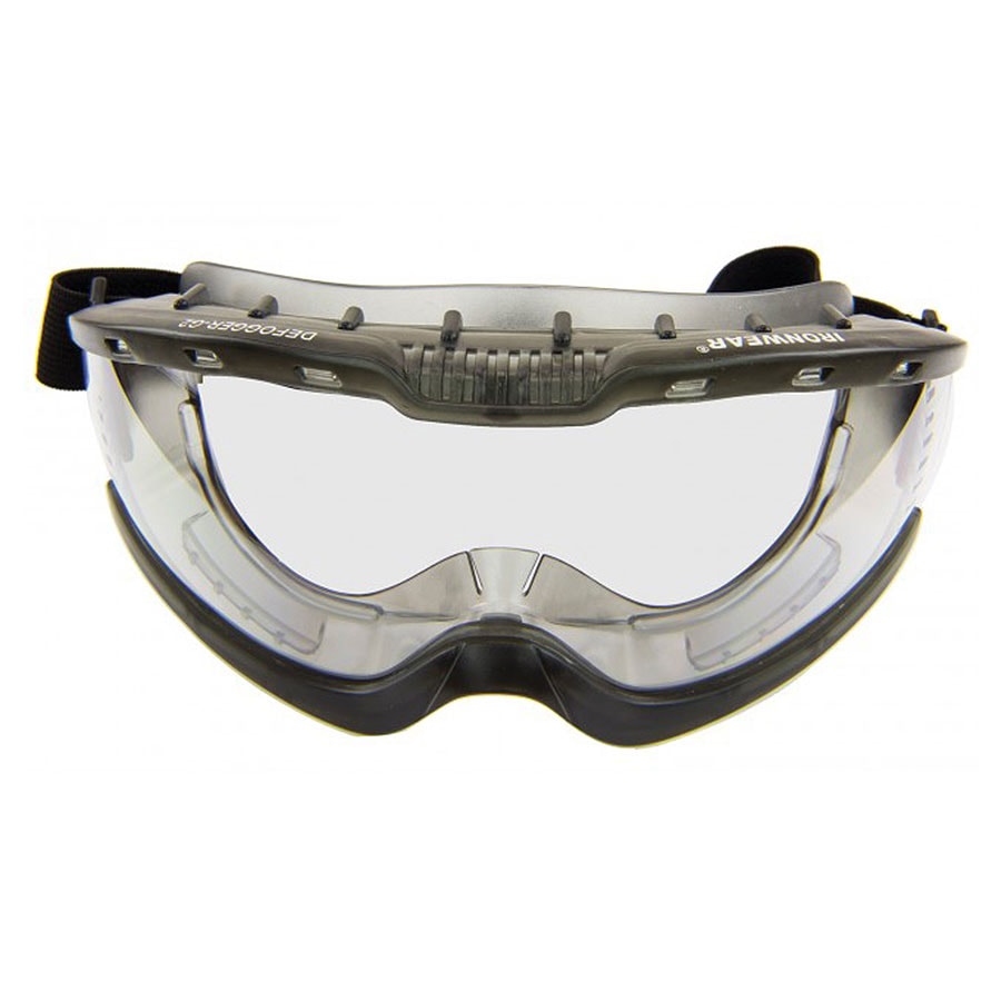 Clear Lens Defogger Safety Goggles with Indirect Vent