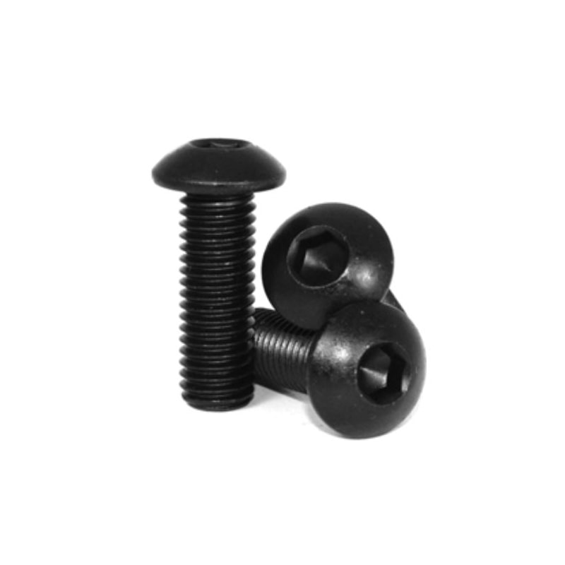 #10-32 x 1/2" Alloy Button Socket Cap Screws 100/Pack