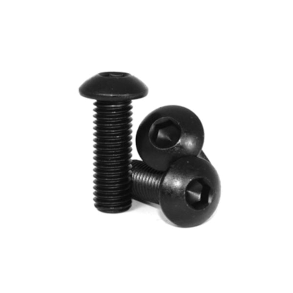 #10-32 x 1/2" Alloy Button Socket Cap Screws 100/Pack