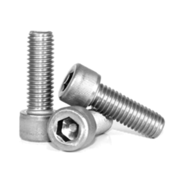 M10 x 1.5mm Thread, 20mm L Stainless Steel Socket Head Cap Screw 100/Box