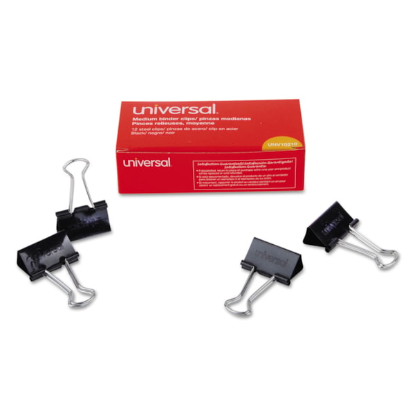 Medium Binder Clips 12/Box