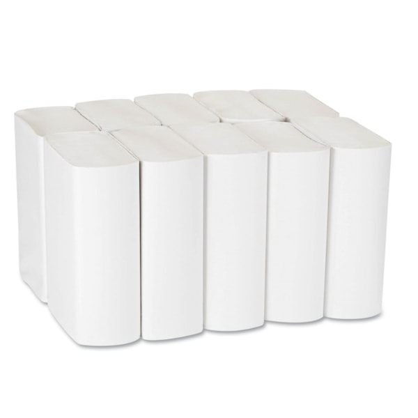 BigFold White Z-Fold Paper Towels 10 Packs/Case