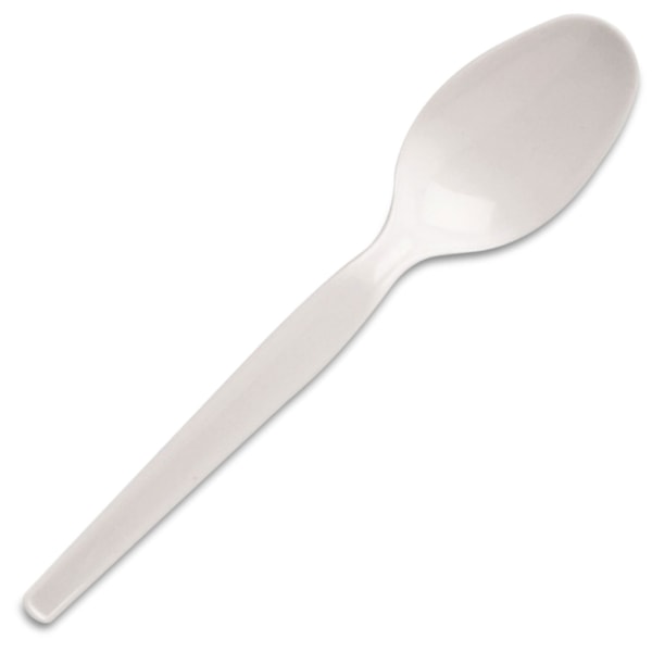Plastic Heavyweight Teaspoons 100/Box