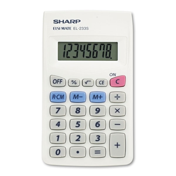 Calculators 8-Digit Pocket Calculator