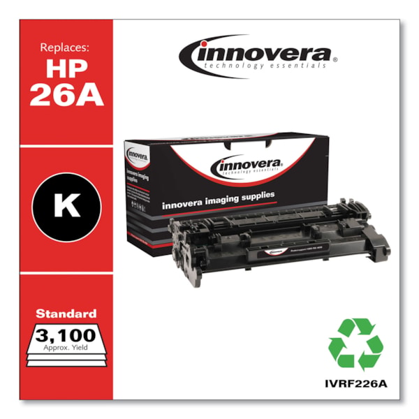HP 26A Black Original LaserJet Toner Cartridge
