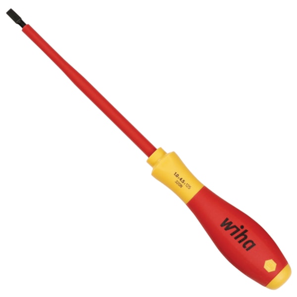 Insulated Cushion Grip Slotted Screwdriver 4.5 x 125mm (3/16")