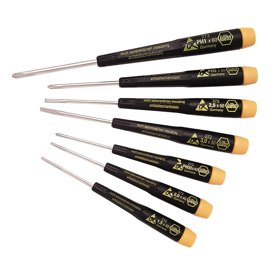 7-Piece Precision ESD Safe Screwdriver Set