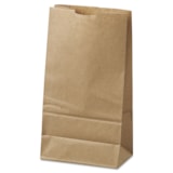 #6 Kraft Paper Grocery Bags 500 Bags/Pack thumbnail 1