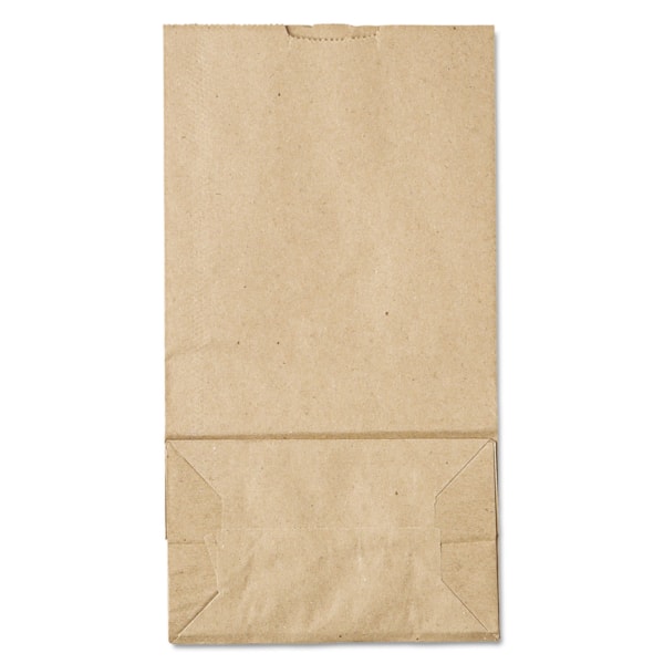#6 Kraft Paper Grocery Bags 500 Bags/Pack