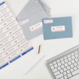 Easy Peel 1" x 2.63" White Address Labels 3000/Box thumbnail 2