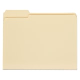 Letter Size Manila File Folders 1/3-Cut Tabs, Assorted Positions 100/Box thumbnail 1