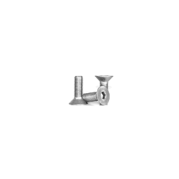 823204 Fully Threaded Flat Socket Cap Screw, M12x1.75, 50 mm OAL, Stainless Steel, A2-70/A2 (18-8) Grade