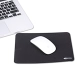 Natural Rubber Mouse Pad, Black thumbnail 2