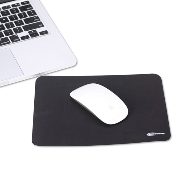 Natural Rubber Mouse Pad, Black