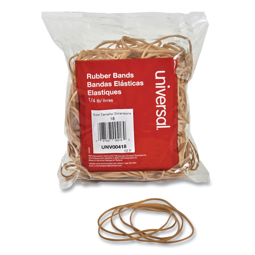 3" x 1/16" Rubber Bands 400/Pack