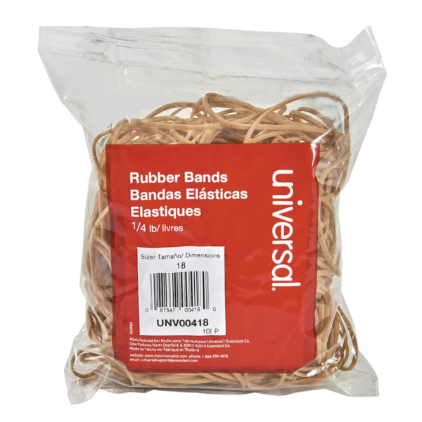 3" x 1/16" Rubber Bands 400/Pack